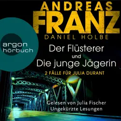 Cover - Andreas Franz - 2 Fälle für Julia Durant - Der Flüsterer & Die junge Jägerin