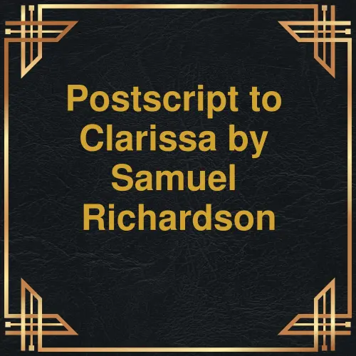Cover von Samuel Richardson - Postscript to Clarissa