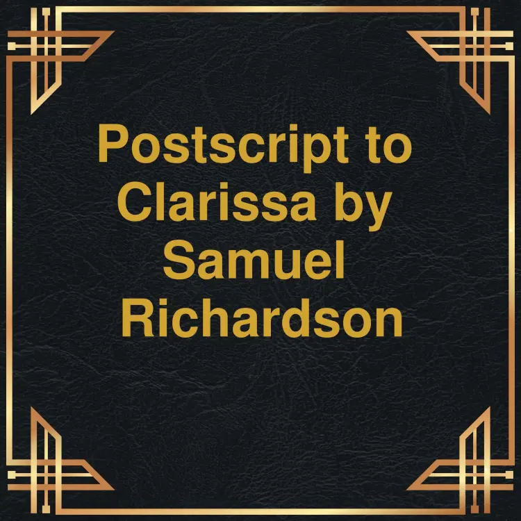 Cover von Samuel Richardson - Postscript to Clarissa
