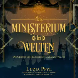 Cover - Luzia Pfyl - Das Ministerium der Welten - Band 3 - Die Geister von Rungholt