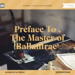 Cover - Robert Louis Stevenson - Preface To 'The Master of Ballantrae'