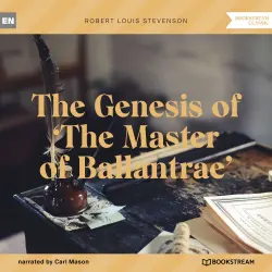 Cover - Robert Louis Stevenson - The Genesis of 'The Master of Ballantrae'