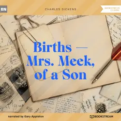 Cover - Charles Dickens - Births - Mrs. Meek, of a Son