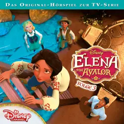 Cover - Elena von Avalor Hörspiel - Folge 3 - Der Codex Maru / Die drei Elfen-Brüder