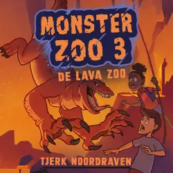 Cover - Tjerk Noordraven - Monster Zoo - Deel 3 - De Lava Zoo