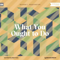 Cover - Booker T. Washington - What You Ought to Do