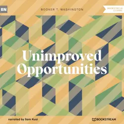 Cover - Booker T. Washington - Unimproved Opportunities