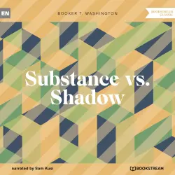 Cover - Booker T. Washington - Substance vs. Shadow
