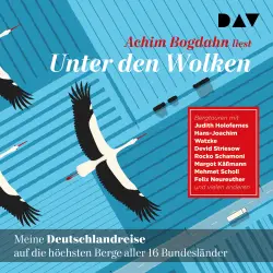 Cover - Achim Bogdahn - Unter den Wolken. Meine Deutschlandreise auf die höchsten Berge aller 16 Bundesländer