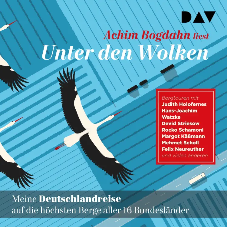 Cover von Achim Bogdahn - Unter den Wolken. Meine Deutschlandreise auf die höchsten Berge aller 16 Bundesländer
