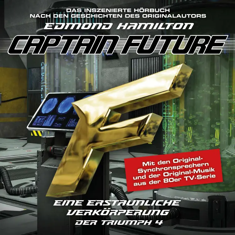 Cover von Captain Future - Folge 4 - Eine erstaunliche Verkörperung
