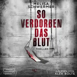 Cover - Melisa Schwermer - Fabian Prior - Band 6 - So verdorben das Blut