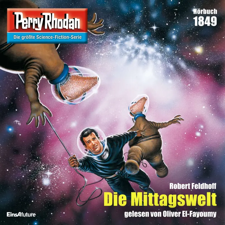 Cover von Robert Feldhoff - Perry Rhodan - Erstauflage 1849 - Die Mittagswelt