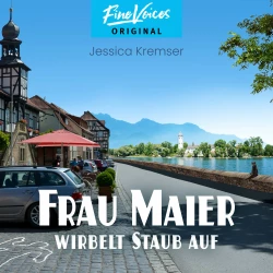 Cover - Jessica Kremser - Chiemgau-Krimi - Band 4 - Frau Maier wirbelt Staub auf