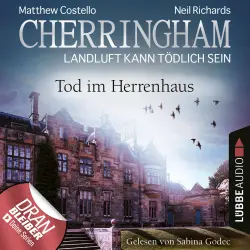 Cover - Cherringham - Landluft kann tödlich sein - Folge 42 - Tod im Herrenhaus