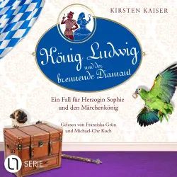 Cover - Kirsten Kaiser - Neuschwanstein-Krimi - Teil 4 - König Ludwig und der brennende Diamant - Ein Fall für Herzogin Sophie und den Märchenkönig