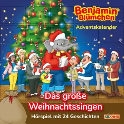 Cover - Benjamin Blümchen - Adventskalender: Das große Weihnachtssingen