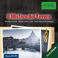 Cover - Dominic Butler - PONS Hörkrimi Italienisch: Il Mistero del Tevere [Mörderische Kurzkrimis zum Italienischlernen (A1-A2)]