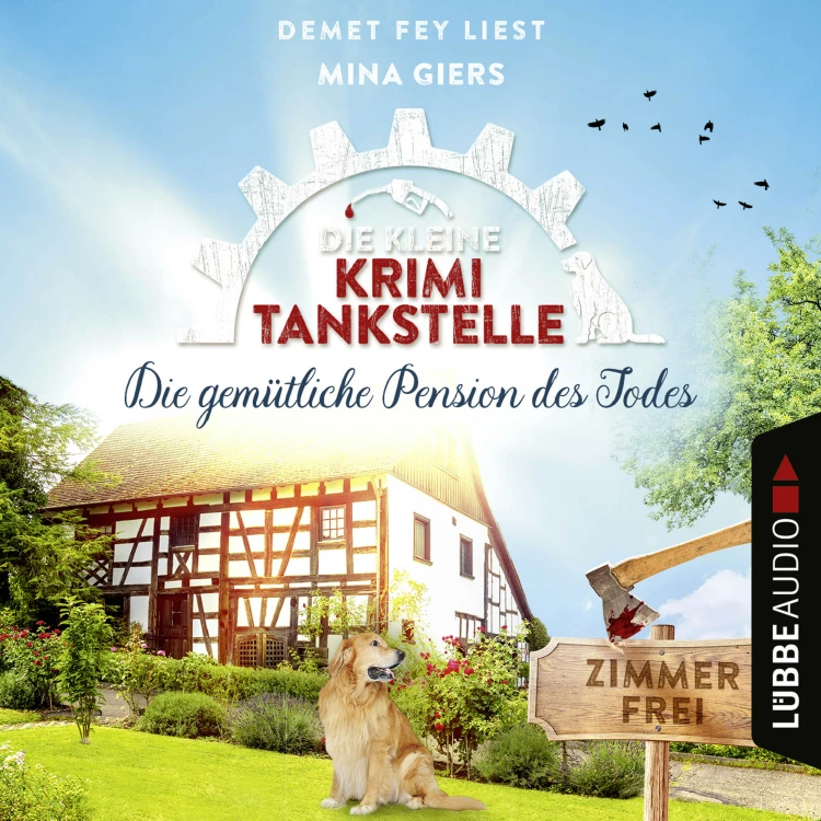 Cover von Mina Giers - Die kleine Krimi-Tankstelle - Folge 3 - Die gemütliche Pension des Todes