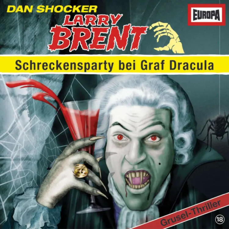 Cover von Larry Brent - Larry Brent - Grusel-Thriller bei EUROPA - Folge 18 - Schreckensparty bei Graf Dracula