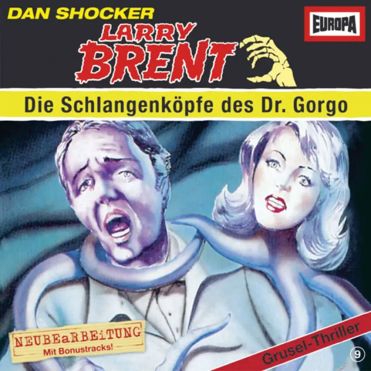 Cover von Larry Brent - Larry Brent - Grusel-Thriller bei EUROPA - Folge 9 - Die Schlangenköpfe des Dr. Gorgo