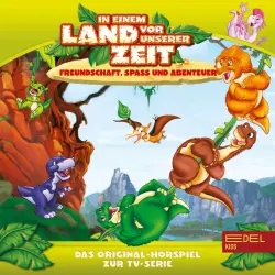 Cover - In einem Land vor unserer Zeit - Folge 7: Der gefährliche Ausflug / Das verlorene schnelle Wasser (Das Original-Hörspiel zur TV-Serie)