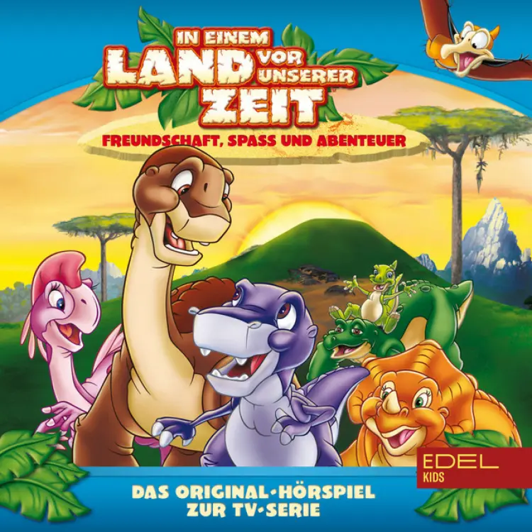 Cover von In einem Land vor unserer Zeit - Folge 6: Der große Geschichtenerzähler / Das große helle Scheibe Fest (Das Original-Hörspiel zur TV-Serie)