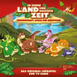 Cover - In einem Land vor unserer Zeit - Folge 11: Gefährliche Scharfzahneier / Einzug der Sandkneifer (Das Original-Hörspiel zur TV-Serie)
