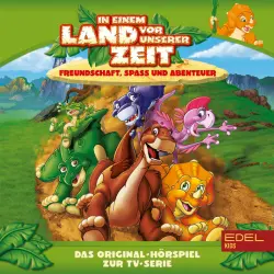 Cover - In einem Land vor unserer Zeit - Folge 2: Die Schlüpftags-Feier / Der verlorene Glitzerstein (Das Original-Hörspiel zur TV-Serie)