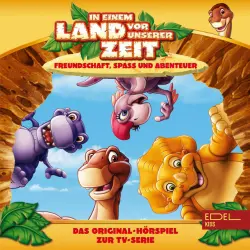 Cover - In einem Land vor unserer Zeit - Folge 1: Die Höhle der vielen Stimmen / Der verlorene Zahn (Das Original-Hörspiel zur TV-Serie)
