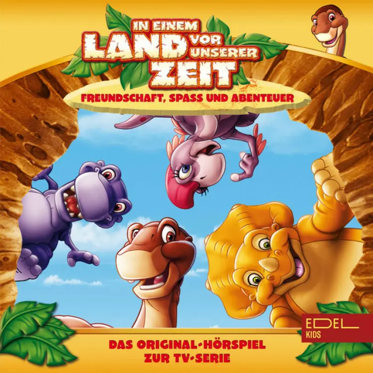 Cover von In einem Land vor unserer Zeit - Folge 1: Die Höhle der vielen Stimmen / Der verlorene Zahn (Das Original-Hörspiel zur TV-Serie)