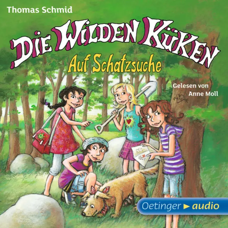 Cover von Thomas Schmid - Die Wilden Küken 5. Auf Schatzsuche (Gekürzte Lesung)