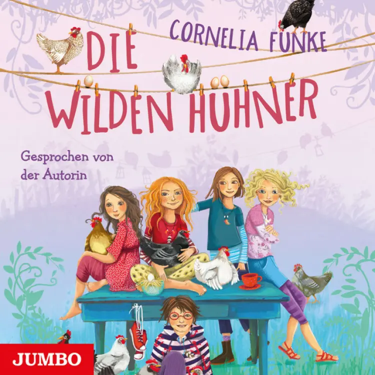 Cover von Cornelia Funke - Die Wilden Hühner