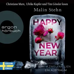 Cover - Malin Stehn - Happy New Year - Zwei Familien, ein Albtraum