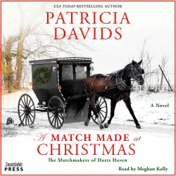 Cover - Patricia Davids - Matchmakers of Harts Haven - Book 2 - A Match Made at Christmas