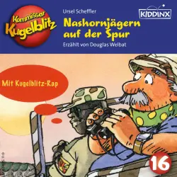 Cover - Kommissar Kugelblitz - Folge 16 - Nashornjägern auf der Spur