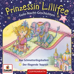 Cover - Prinzessin Lillifee - Folge 17+18 - Gute-Nacht-Geschichten - Das Schmetterlingsballett/Der fliegende Teppich