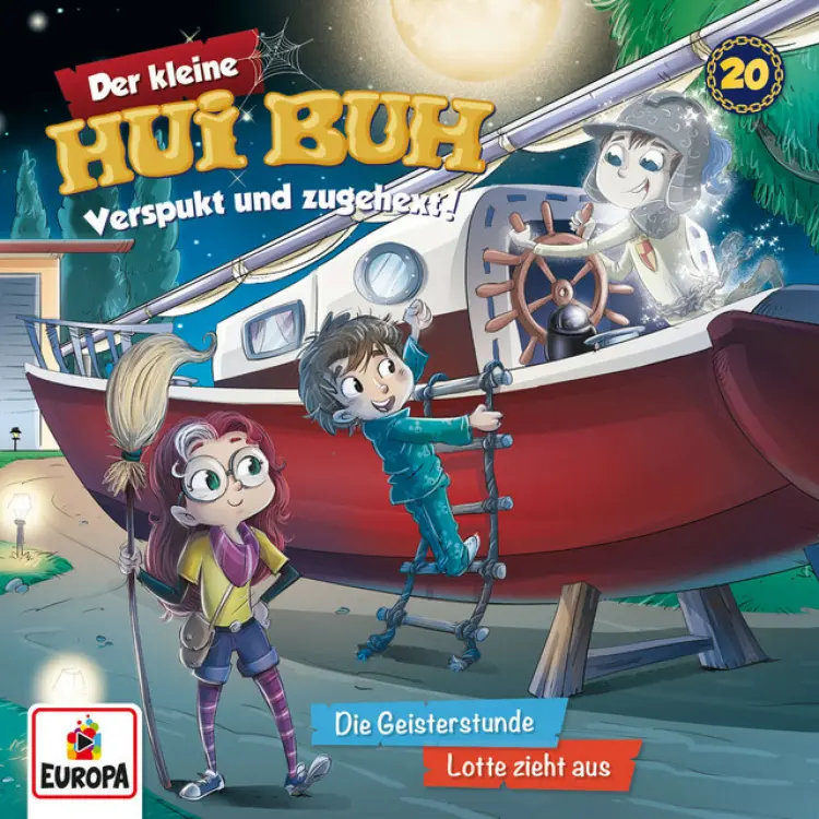Cover von Der kleine Hui Buh - Folge 20 - Die Geisterstunde / Lotte zieht aus