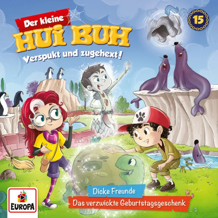 Cover von Der kleine Hui Buh - Folge 15 - Dicke Freunde / Das verzwickte Geburtstagsgeschenk