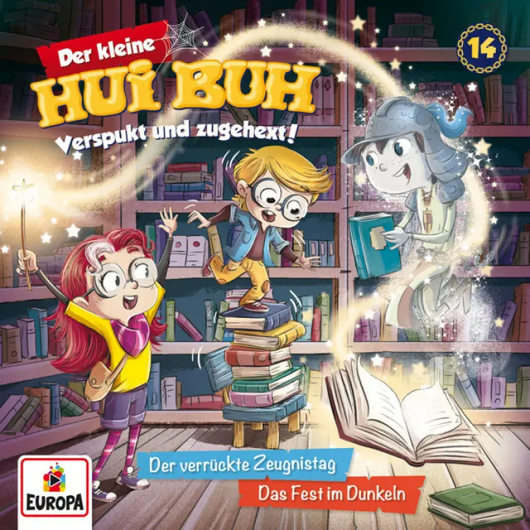 Cover von Der kleine Hui Buh - Folge 14 - Der verrückte Zeugnistag / Das Fest im Dunkeln