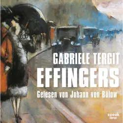 Cover - Gabriele Tergit - Effingers