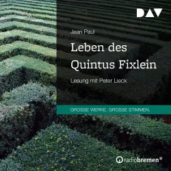 Cover - Jean Paul - Leben des Quintus Fixlein