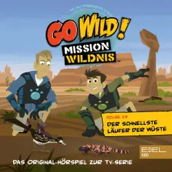 Cover - Go Wild! - Mission Wildnis - Folge 19: Kugelfische in der Karibik / Der schnellste Läufer der Wüste (Das Original-Hörspiel zur TV-Serie)