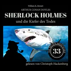 Cover - Sir Arthur Conan Doyle - Die neuen Abenteuer - Folge 33 - Sherlock Holmes und die Kiefer des Todes
