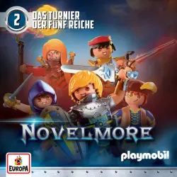 Cover - PLAYMOBIL Hörspiele - PLAYMOBIL Novelmore Hörspiele - Folge 2 - Das Turnier der Fünf Reiche