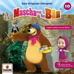Cover - Mascha und der Bär - Folge 10 - Lügen haben kurze Beine