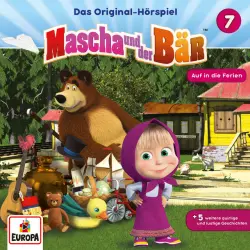 Cover - Mascha und der Bär - Folge 7 - Auf in die Ferien