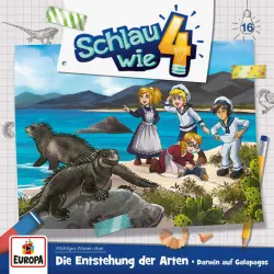 Cover - Schlau wie Vier - Folge 16 - Die Entstehung der Arten. Darwin auf Galapagos