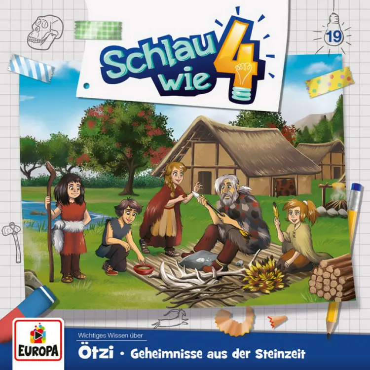 Cover von Schlau wie Vier - Folge 19 - Ötzi. Geheimnisse aus der Steinzeit