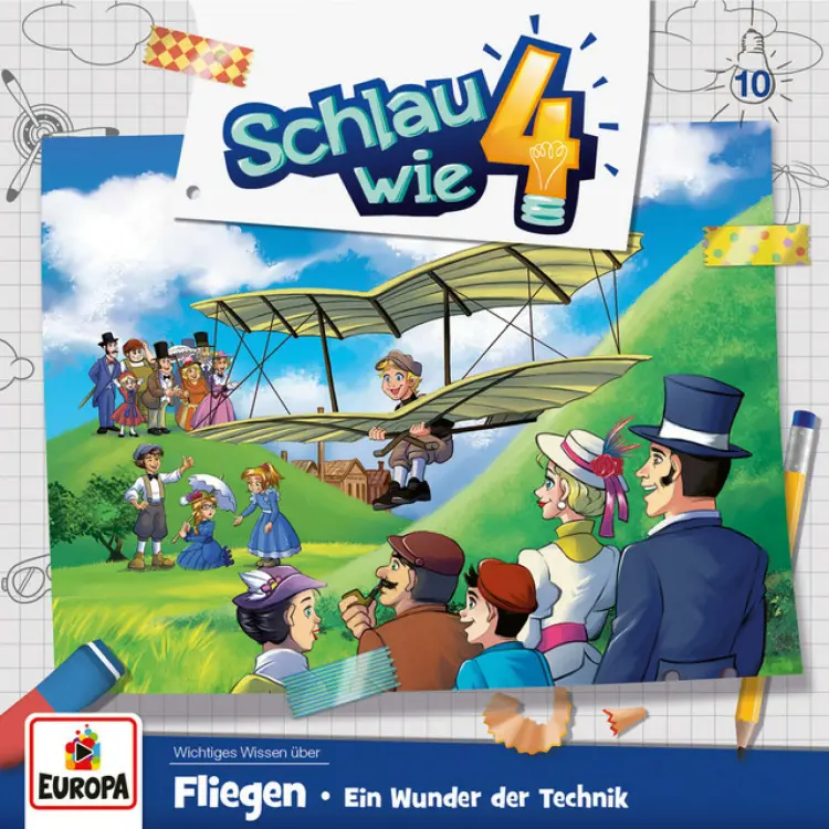 Cover von Schlau wie Vier - Folge 10 - Fliegen. Ein Wunder der Technik